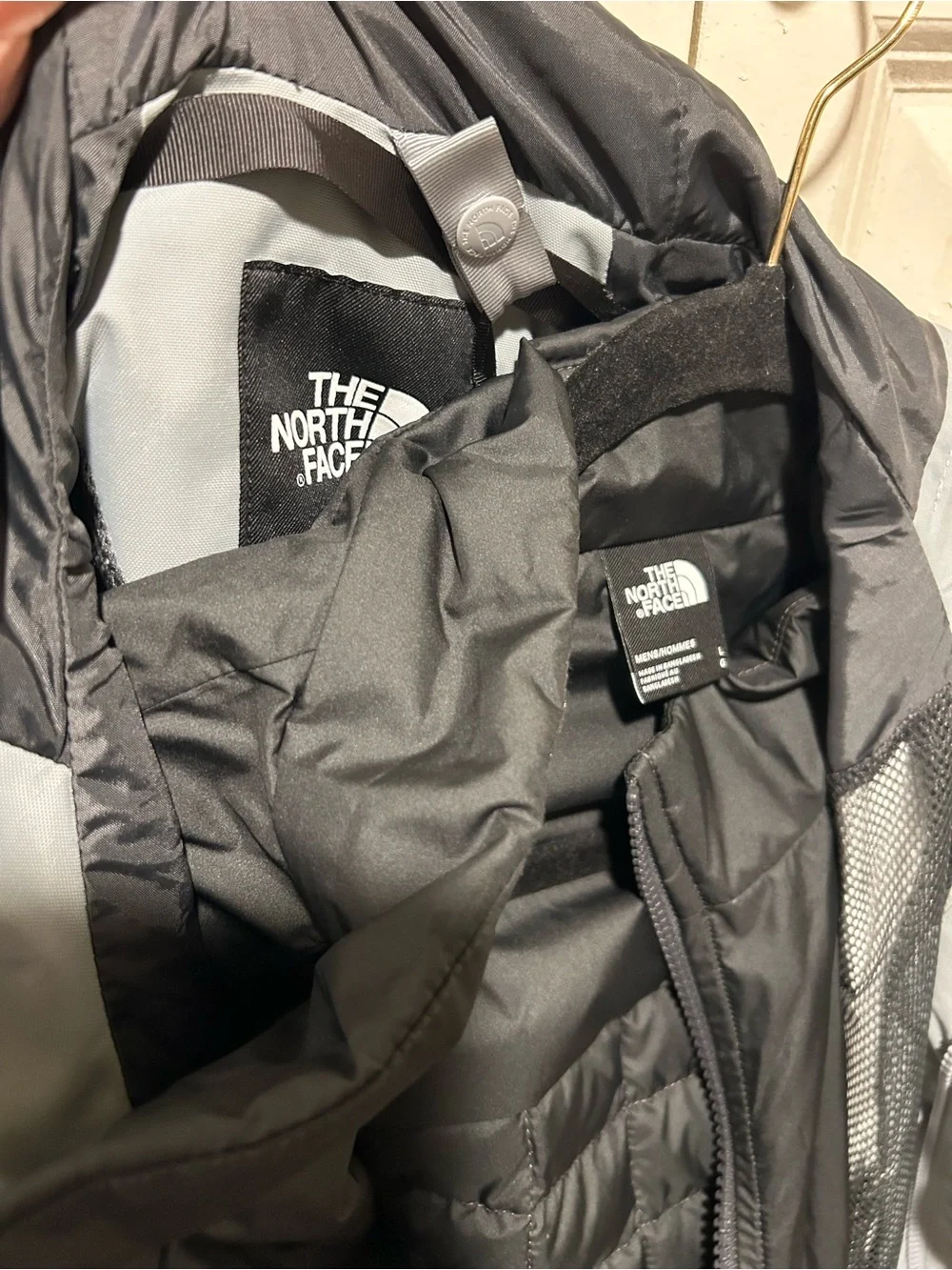 The North Face Valley View Jacket Rainstopper Winter Puffer 2 in 1 , Large